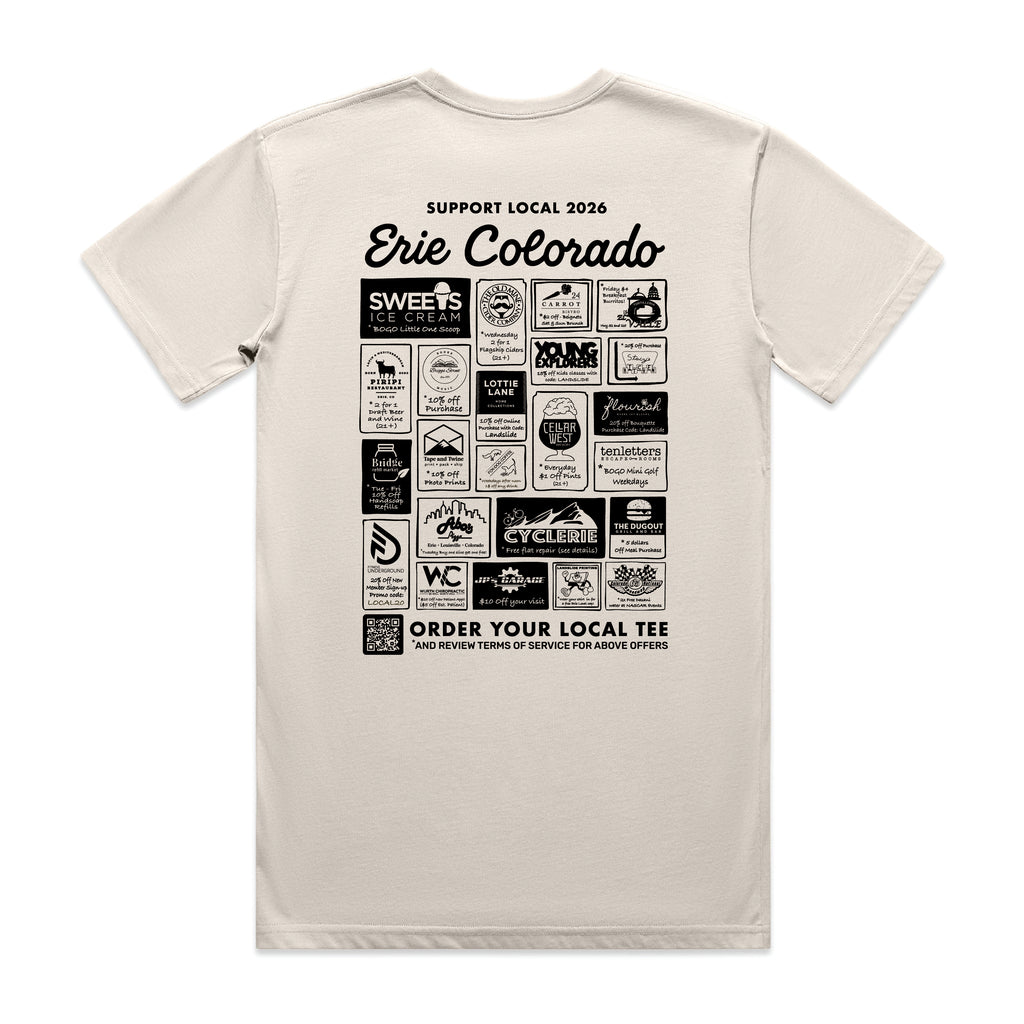 Vertees Local Tee - Erie, Colorado